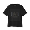 A1 1,000 Feet Graphic Tee — Minimal Black Square Design