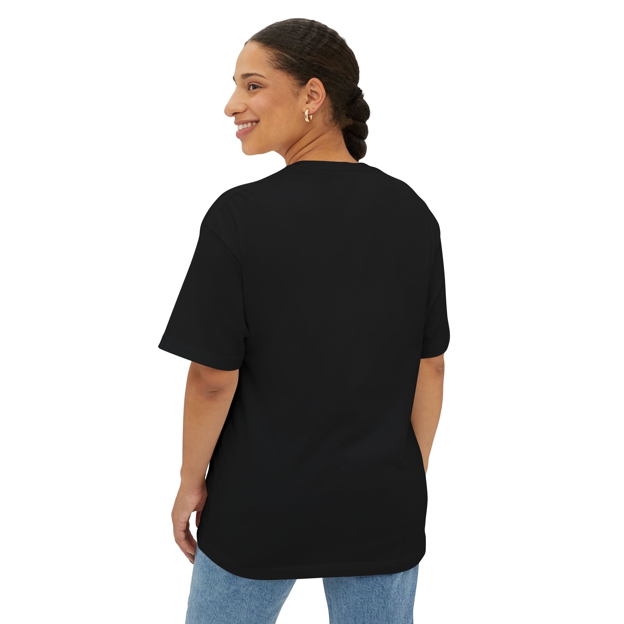 A1 1,000 Feet Graphic Tee — Minimal Black Square Design
